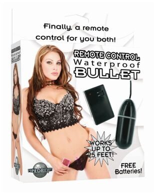 2670-23 PD / Вибропуля на пульте управления Waterproof Remote Control Bullet