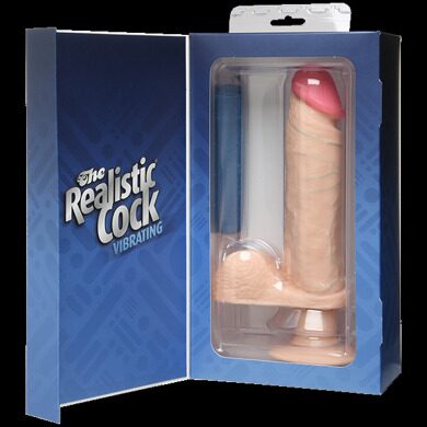 1156-02 BX DJ / Реалистик 8 вибр. The Realistic® Cock Vibrating 8”