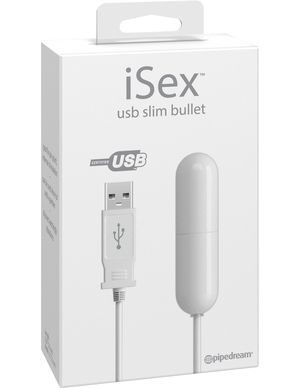 1051-19 PD / Вибропуля с USB зарядным устройством iSex