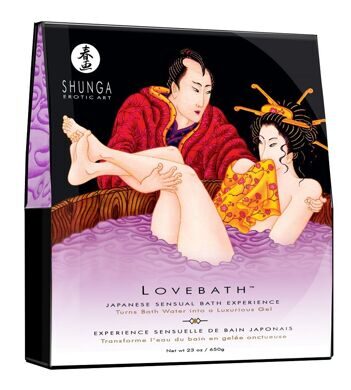 6802 SG / Порошок для принятия ванны LOVEBATH Чувственный лотос 650 гр