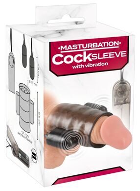 5950550000 / Открытая вибронасадка на пенис с пультом Cock Sleeve with vibration by You2Toys