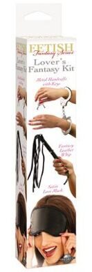 2107-00 PD / Набор: наручники+плетка+маска Fetish Fantasy Series набор Lover's Fantasy Kit