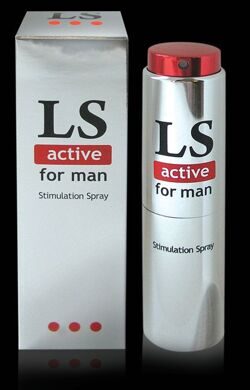 LB-18002 / LOVESPRAY ACTIVE спрей для мужчин (стимулятор) 18мл.