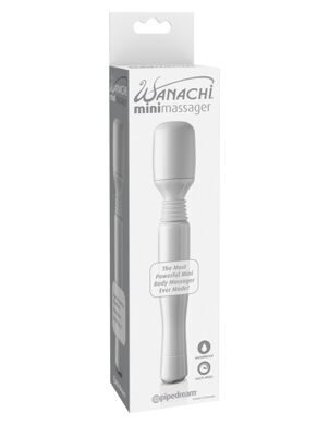 3027-19 PD / Небольшой вибратор-ванд Mini Wanachi Massager - White