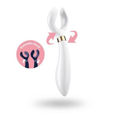 J2018-40-WHITE ЭМ / Ультрафункциональный вибромас. Satisfyer Partner Multifun 3 white